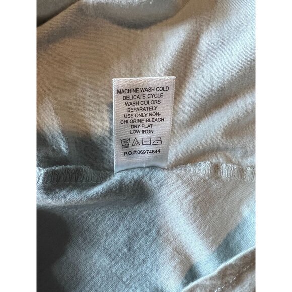 Woman Within Floral Embroidered Tunic Top 14/16 sharkbite hem boho cottagecore - Picture 7 of 8